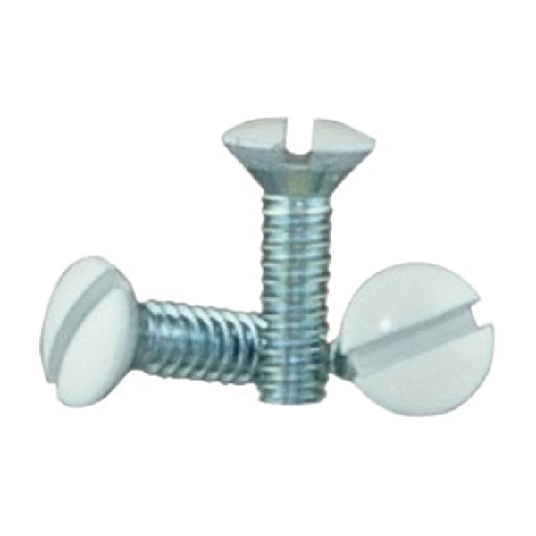 BP231W-SP SCREW WHTWALLPLATE