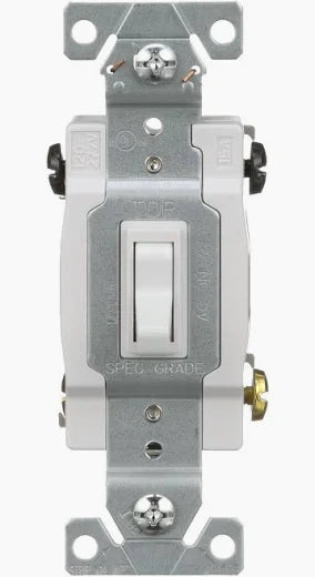 1242-7W-BOX 4-WAY SWITCH WHT
