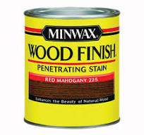 222504444 MINIWAX WOOD FINISH STAIN, RED MAHOGANY