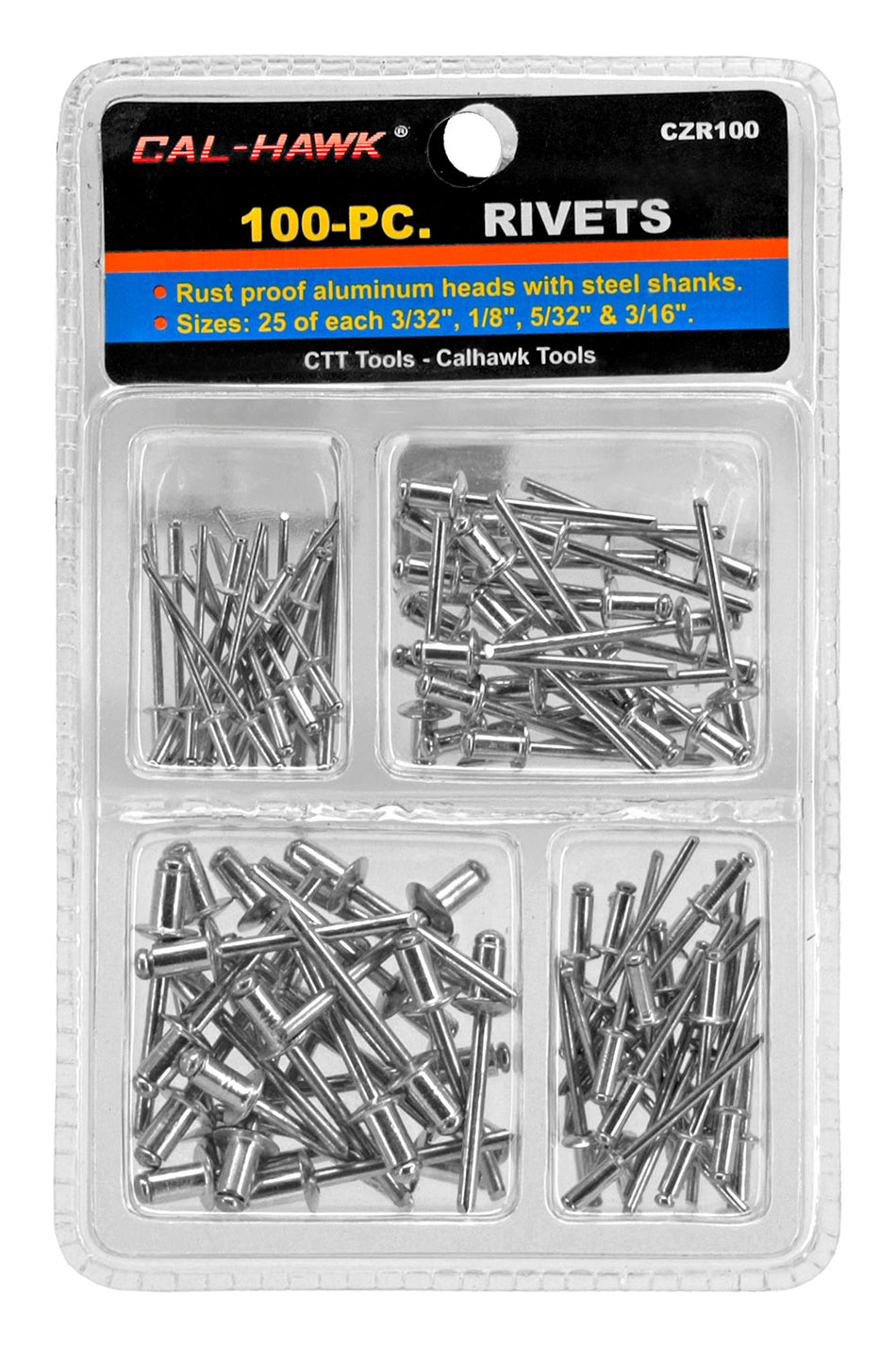 100-PC RIVETS