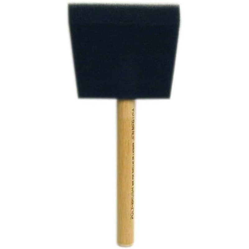 H 3 BRUSH 3IN POLY FOAM