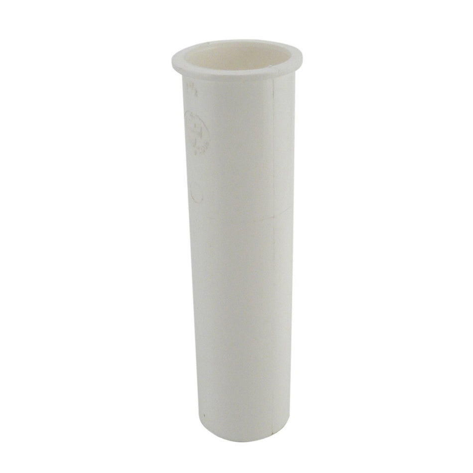 PLUMBPAK® PP906W Sink Tailpiece, 1-1/2 in Dia X 12 in L, Flanged, PVC, 1-1/2" x 12", White