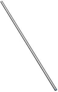 STEEL ROD THREAD BLU1/4X24