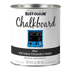 CHALKBOARD PAINT BLACK, MILD