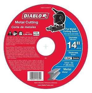 CHOP SAW DISC, 14 IN DIA, 1