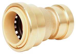 COUPLING, 3/4 X 1/2 IN, BRAS