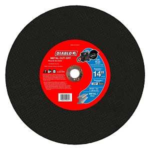 CUT-OFF DISC, 14 IN DIA, 1/8