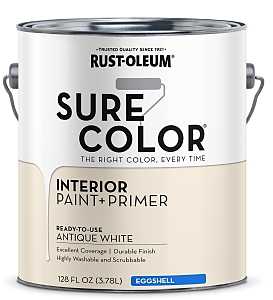 EGGSHELL SHEEN, ANTIQUE WHIT