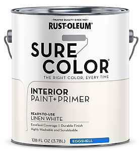 EGGSHELL SHEEN, LINEN WHITE,