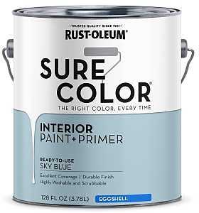 EGGSHELL SHEEN, SKY BLUE, 1
