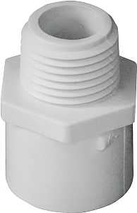 F00200D ADAPTER 1IN PVC MALE