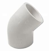 435481 ELBOW 1/2 45DEG PVC