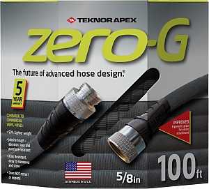 GARDEN HOSE, 5/8 IN, 100 FT