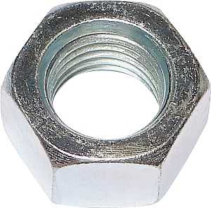 HEX NUT, COARSE THREAD, 1/4-