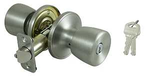 KEYED ENTRY KNOB