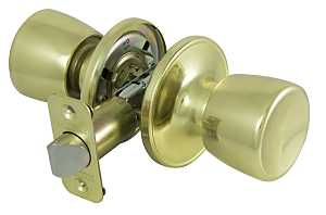 LOCKSET, KNOB HANDLE, METAL,