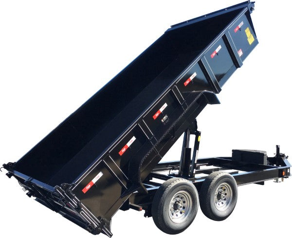 2016 18FT DELTA DUMP TRAILER