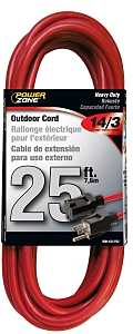 OUTDOOR EXTENSION CORD, 14 A