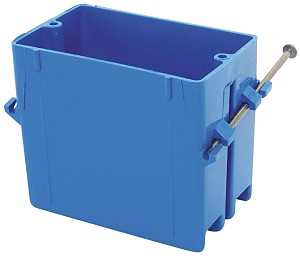 OUTLET BOX, 1 -GANG, 4 -KNOC
