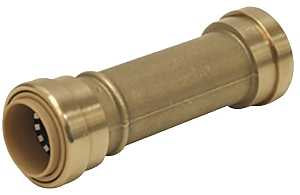 PIPE COUPLING, 3/4 IN, BRASS