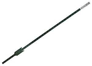 T-POST, 5 FT H, STEEL, GREEN