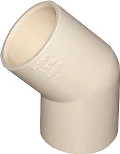 T00080D ELBOW 1/2 45DEG CPVC