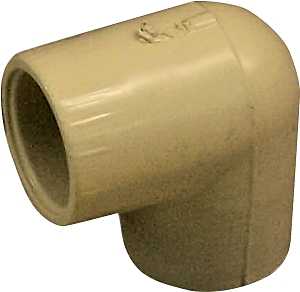 T00100D ELBOW 1/2 90DEG CPVC