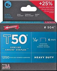 T50 STAPLES 1/4 ARROW