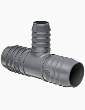 TEE, 3/4 X 3/4 X 1/2 IN, PUS