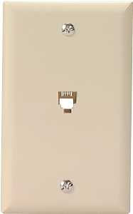 TELEPHONE JACK WITH WALLPLATE