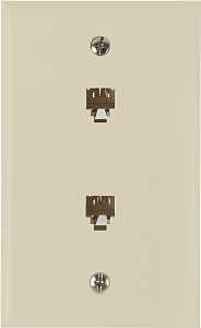 TELEPHONE WALLPLATE, 4-1/2 I