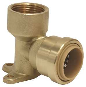 TUBE TO PIPE ELBOW, 1/2 IN,