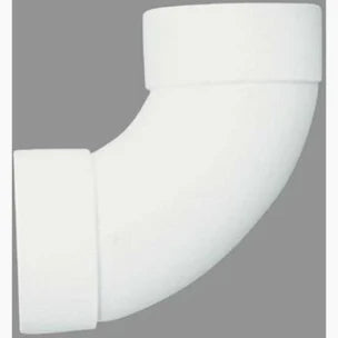 V-704 ELBOW 4IN PVC S D 1/16