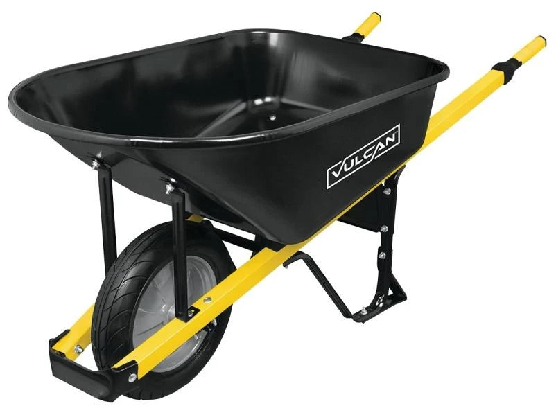 WHEELBARROW, 6 CU-FT VOLUME,