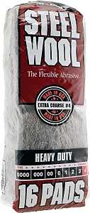 STEEL WOOL, #4 GRIT, EXTRA C