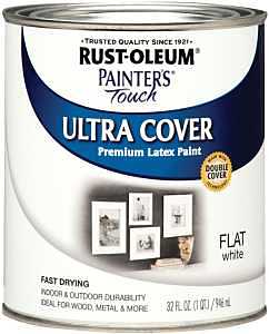 PAINTER'S TOUCH ULTRA COVER FLAT WHITE