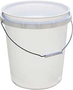 PAINT PAIL, 5 GAL WHITE