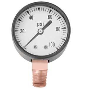 SIMMONS 1305 PRESSURE GAUGE,