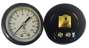 SIMMONS 1307 PRESSURE GAUGE,